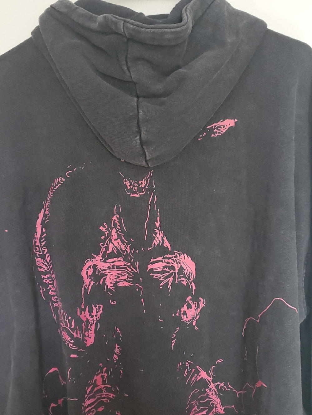 Shin Godzilla Black Graphic Hoodie - Men's Sweater - Picture 6 of 7